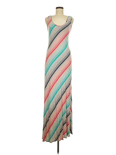 Pre-owned Gibson Latimer Casual Dress In Teal
