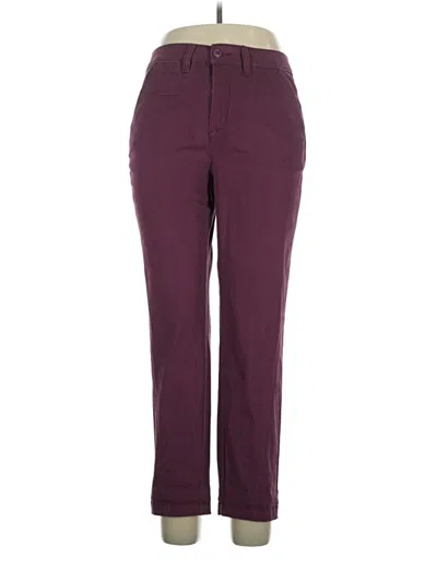Pre-owned Gibson Latimer Casual Pants In Burgundy