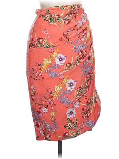 Pre-owned Gibson Latimer Casual Skirt In Orange