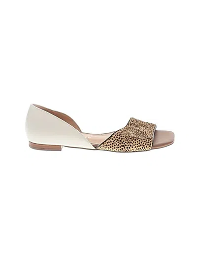Pre-owned Gibson Latimer Flats In Ivory