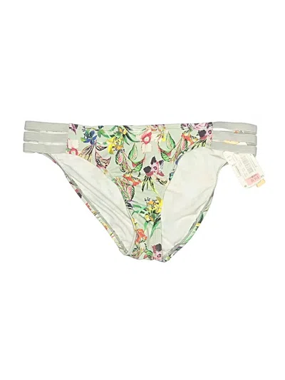 Pre-owned Gibson Latimer Swimsuit Bottoms In White