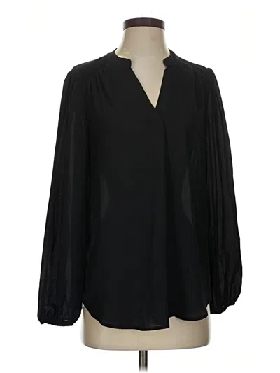 Pre-owned Gibson Long Sleeve Blouse In Black