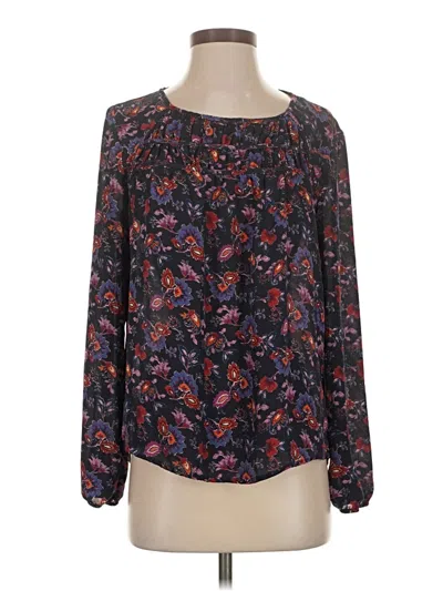 Pre-owned Gibson Long Sleeve Blouse In Black