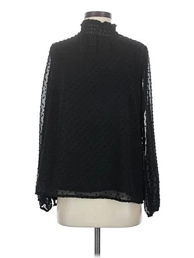 Pre-owned Gibson Long Sleeve Blouse In Black