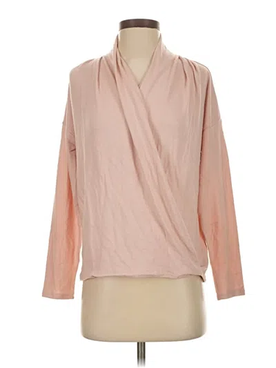 Pre-owned Gibson Long Sleeve Blouse In Pink