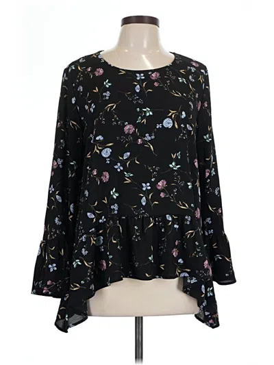 Pre-owned Gibson Long Sleeve T-shirt In Black