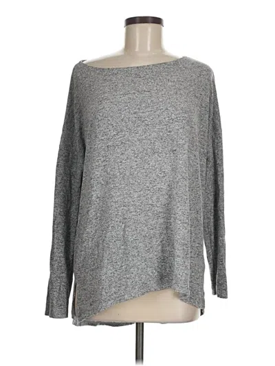 Pre-owned Gibson Long Sleeve T-shirt In Gray