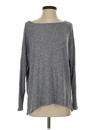 Pre-owned Gibson Long Sleeve T-shirt In Gray