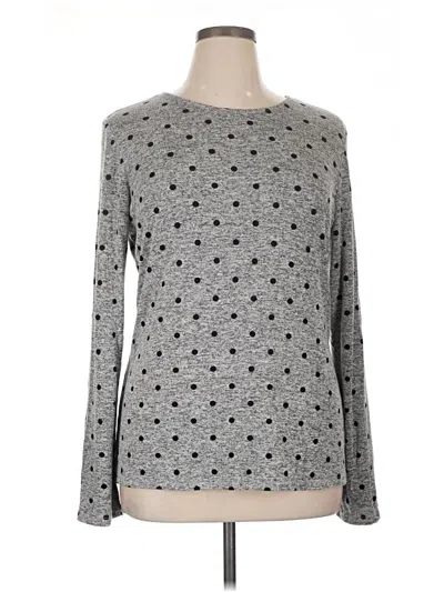 Pre-owned Gibson Long Sleeve T-shirt In Gray