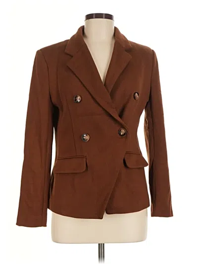 Pre-owned Gibson Look Blazer Jacket In Brown