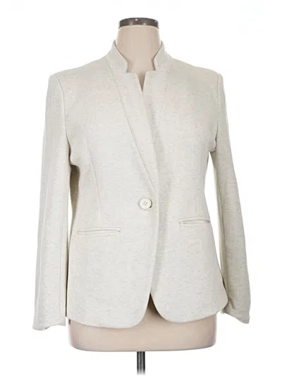 Pre-owned Gibson Look Blazer Jacket In Ivory