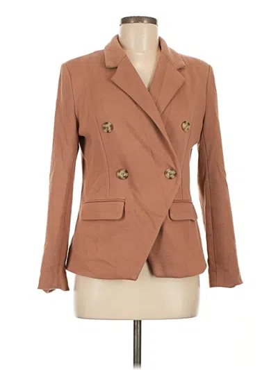 Pre-owned Gibson Look Blazer Jacket In Tan