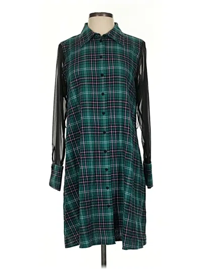 Gibson Look Casual Dress In Green
