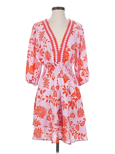 Pre-owned Gibson Look Casual Dress In Orange