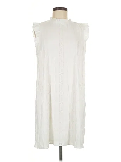 Gibson Look Casual Dress In White