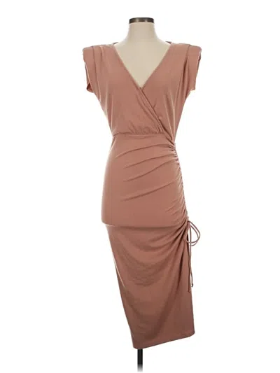 Gibson Look Cocktail Dress In Brown