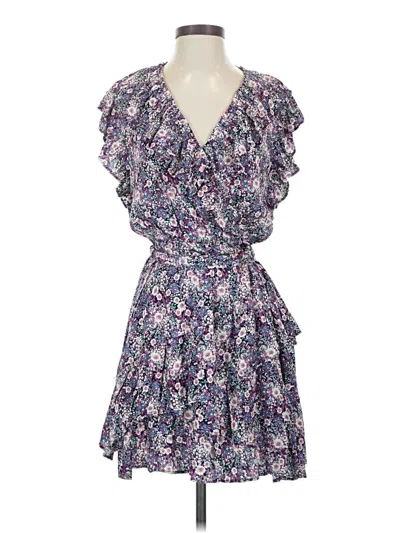 Gibson Look Cocktail Dress In Purple