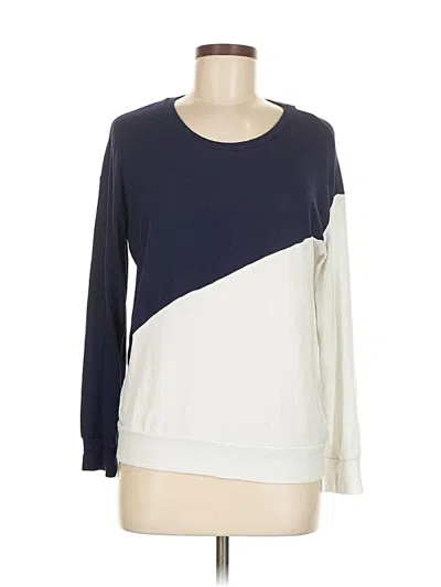 Pre-owned Gibson Look Long Sleeve T-shirt In Blue