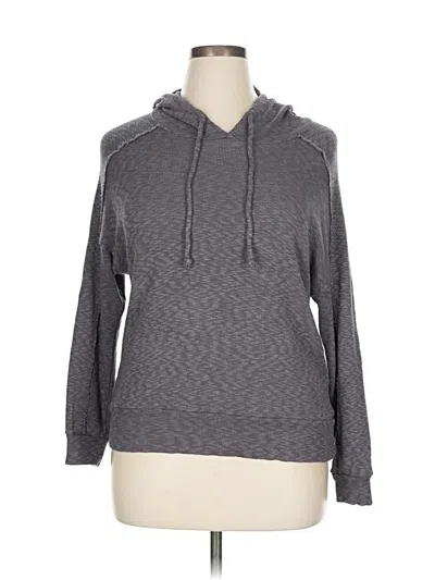 Pre-owned Gibson Look Pullover Hoodie In Gray