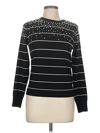 Pre-owned Gibson Look Pullover Sweater In Black