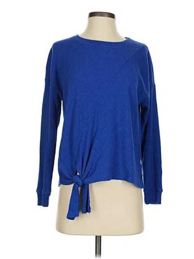 Pre-owned Gibson Look Pullover Sweater In Blue