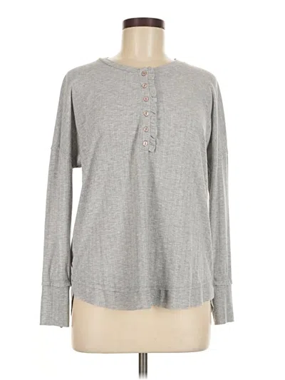 Pre-owned Gibson Look Pullover Sweater In Gray