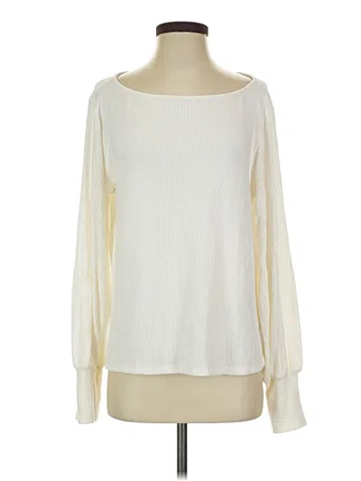 Pre-owned Gibson Look Pullover Sweater In Ivory