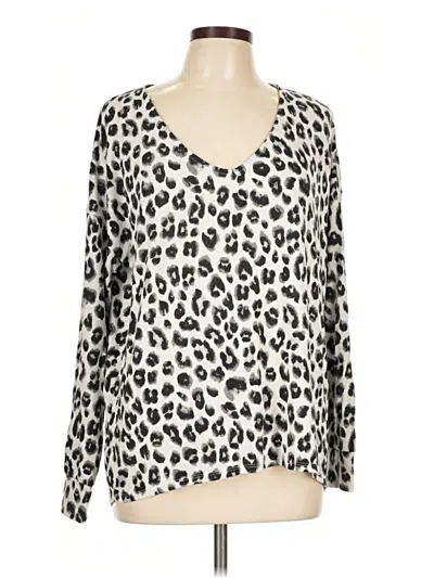 Pre-owned Gibson Look Pullover Sweater In Ivory
