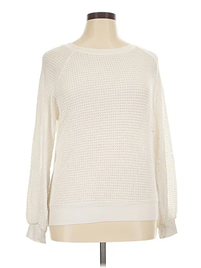 Pre-owned Gibson Look Pullover Sweater In Ivory
