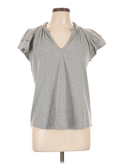 Pre-owned Gibson Look Short Sleeve T-shirt In Gray