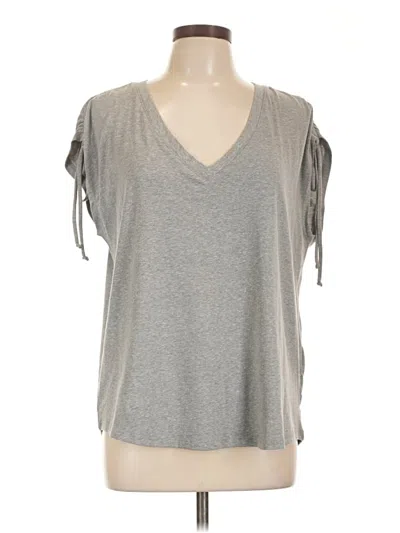 Gibson Look Sleeveless T-shirt In Gray