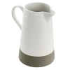 Gibson Milbrook Large 60oz Serving Pitcher In White