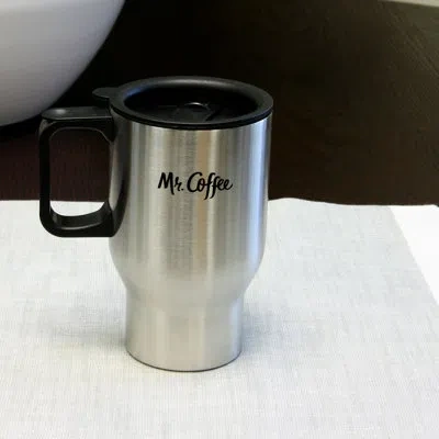 Gibson Mr Coffee 15 oz Stainless Steel Travel Mug