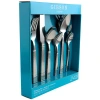 Gibson Prato 24 Piece Stainless Steel Flatware Set In Silver