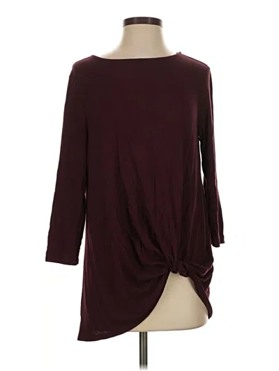 Pre-owned Gibson Pullover Sweater In Burgundy