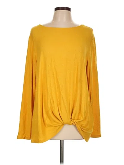 Pre-owned Gibson Pullover Sweater In Yellow