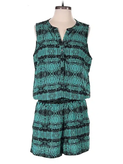 Pre-owned Gibson Romper In Teal