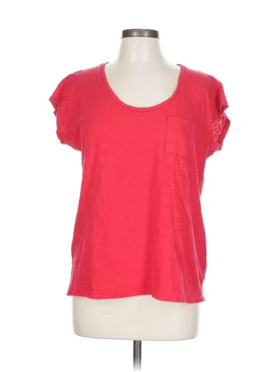 Pre-owned Gibson Short Sleeve T-shirt In Red