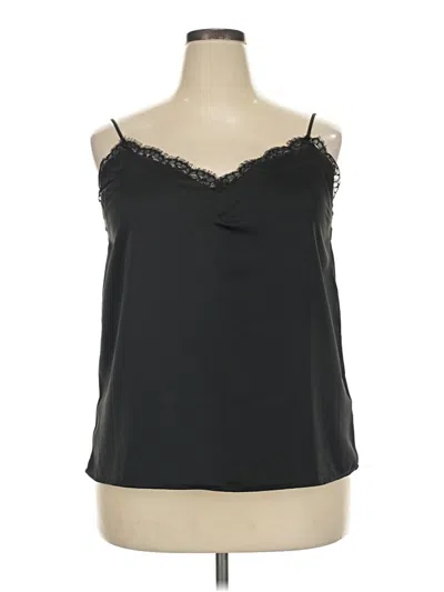 Pre-owned Gibson Sleeveless Blouse In Black
