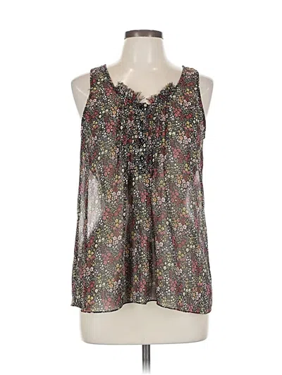 Pre-owned Gibson Sleeveless Blouse In Gray