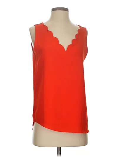 Pre-owned Gibson Sleeveless Blouse In Orange