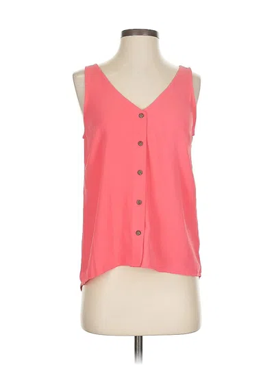 Pre-owned Gibson Sleeveless Blouse In Pink
