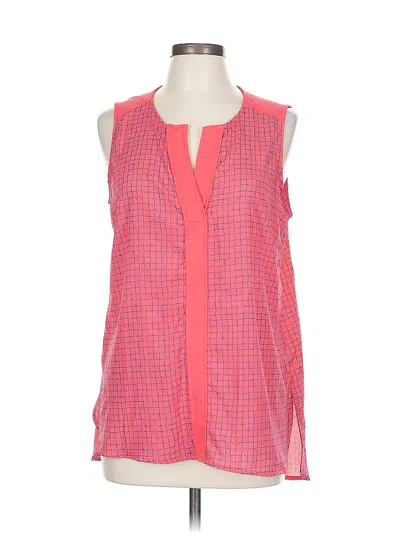 Pre-owned Gibson Sleeveless Blouse In Pink