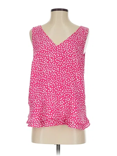 Pre-owned Gibson Sleeveless Blouse In Pink