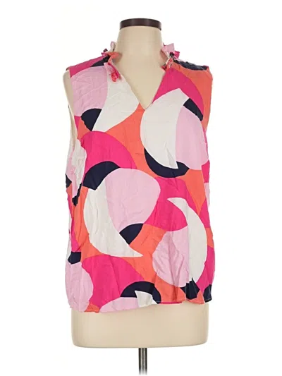 Pre-owned Gibson Sleeveless Blouse In Pink