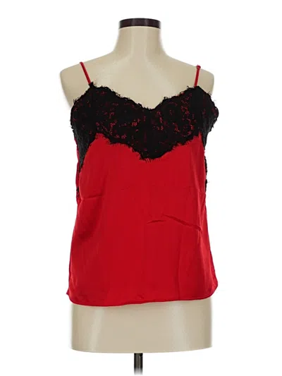 Pre-owned Gibson Sleeveless Blouse In Red