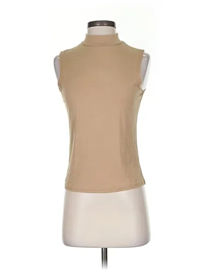 Pre-owned Gibson Sleeveless T-shirt In Brown