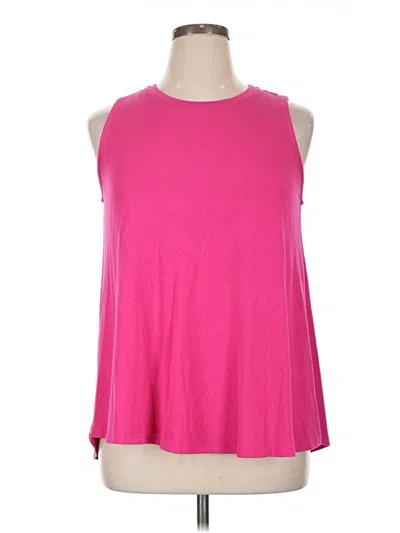 Pre-owned Gibson Sleeveless T-shirt In Pink