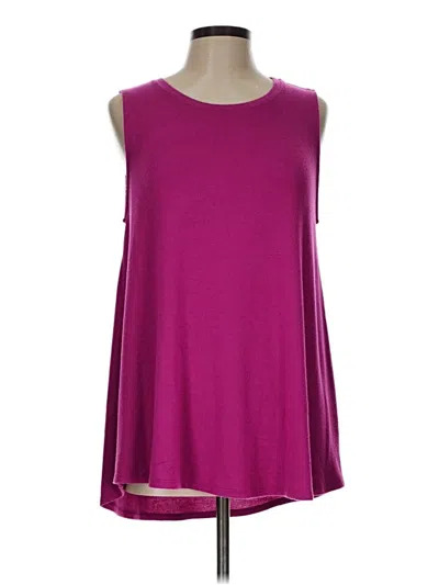 Pre-owned Gibson Sleeveless T-shirt In Purple