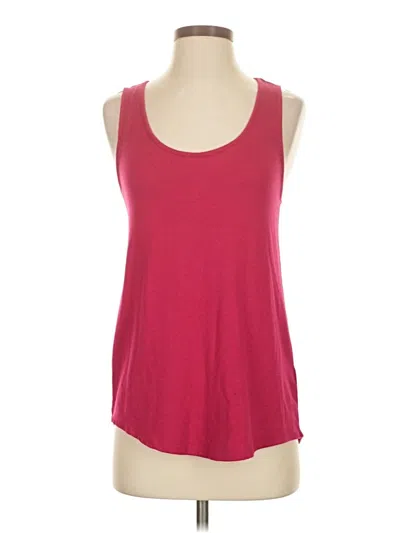 Pre-owned Gibson Tank Top Red Halter Neckline Tops